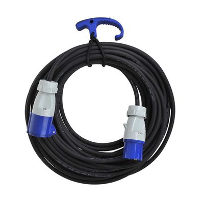 2 Stück Kabelbinder Deluxe Kabelverbinder für CEE Kabel, Seile, Ketten Kabelhalter