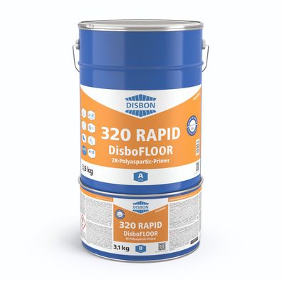 Disbon 320 DisboFLOOR RAPID 2K-Polyaspartic-Grundierung 7 kg transparent