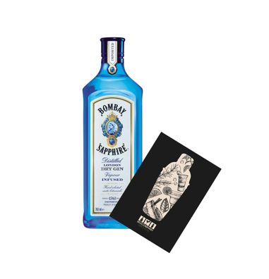 Bombay Sapphire Distilled London Dry Gin 0,7L (40% vol) Vapour infused- [Enthäl