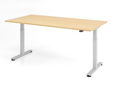 Büro Schreibtisch Stehtisch höhenverstellbar 200x100 cm Modell XMST2E mit Tast-Sch...