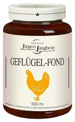 Jürgen Langbein Geflügel-Fond, 500 ml