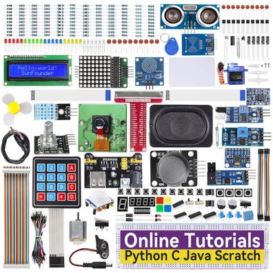 Ultimatives Starter Kit für Raspberry Pi 4B/3B + /400