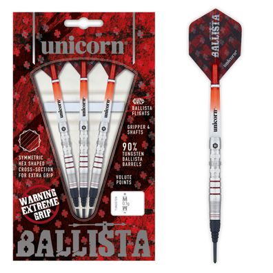 Unicorn Ballista Style 3 Tungsten Soft Darts, 1 Satz / 20 Gr.