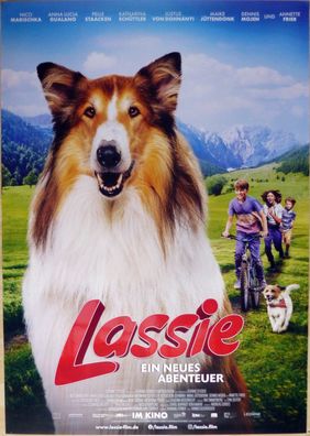 Lassie - Ein neues Abenteuer - Original Kinoplakat A0 - Nico Marischka - Filmposter