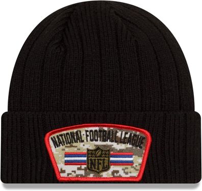 NFL Shield Salute to Service black 2021 Mütze NewEra 195853838426