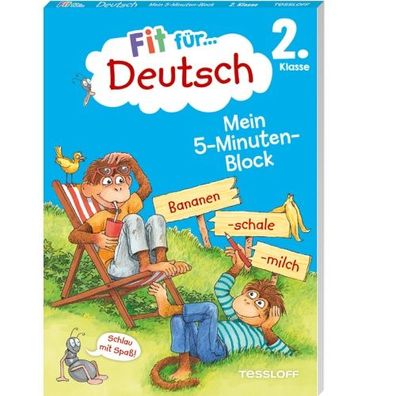 Tessloff Fit für Deutsch Mein 5 Minuten Block - 2. Klasse