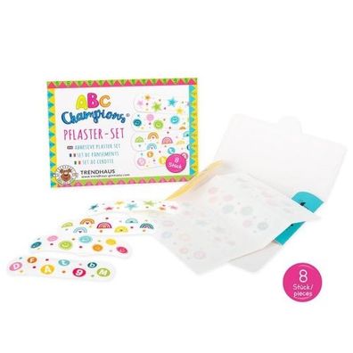 Trendhaus ABC Champions Pflaster Set 8teilig