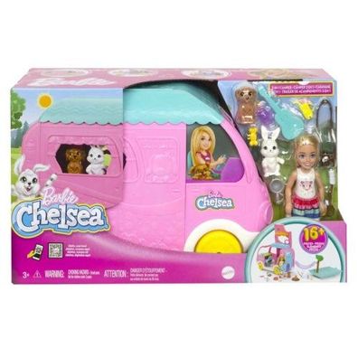 Mattel Barbie Chelsea 2 in 1 Camper