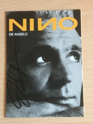 Nino de Angelo Autogrammkarte orig signiert Schlager Rock Pop #6434