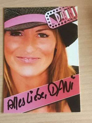 DANI Autogrammkarte orig signiert Schlager Rock Pop #6454