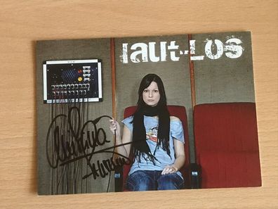 Christina Stürmer Autogrammkarte orig signiert Schlager Rock Pop #6516