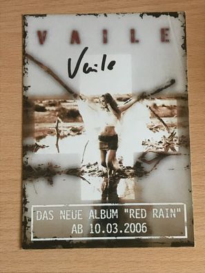 Vaile Autogrammkarte orig signiert Schlager Rock Pop #6457