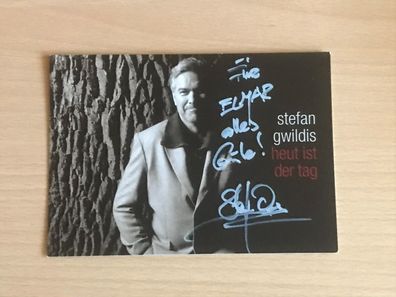 Stefan Gwildis Autogrammkarte orig signiert Schlager Rock Pop #6492