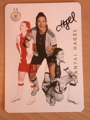 Chantal Hagle Autogrammkarte orig signiert DFB Frauen WM 2023 #6398
