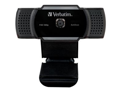 Webcam Verbatim AWC-01- Full-HD 1080p, schwarz, 2560x1440, 30 FPS, USB