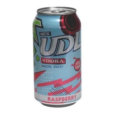 UDL Vodka Premix Raspberry 4.0 % vol. 375 ml