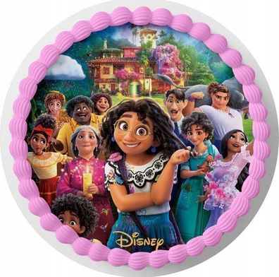 Essbar Encanto Party Tortenaufleger Torte Tortenbild Fototorte Zuckerbild 3