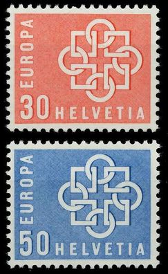 Schweiz 1959 Nr 679-680 postfrisch X679116