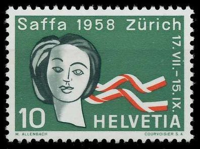 Schweiz 1958 Nr 654 postfrisch X67928E