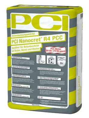 PCI Nanocret R4 PCC Instandsetzungsmörtel Reparaturmörtel Sulfatbeständig Wasserdicht