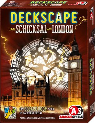 Deckscape &ndash; Das Schicksal von London Ein Escape Room Spiel im