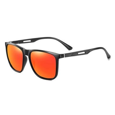 LANON Polarisiert Quadrat Brillen Sonnenbrille Outdoor-Fahren Angeln UV-Schutz