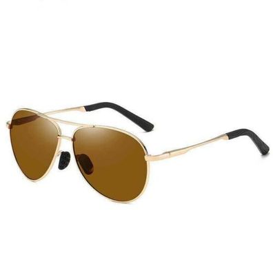 LANON Herren Polarisiert Sonnenbrille Anti-UV Outdoor-Sportarten Fahren Geschenk