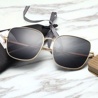 Lanon UV400 Damen Luxus Shades Herren Mode Metallrahmen Polarisiert Sonnenbrille