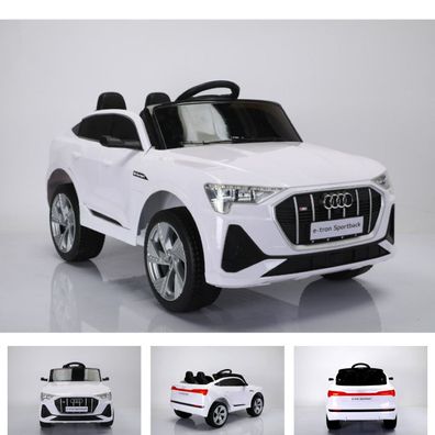 Es-Toys Kinder Elektroauto Audi E-Tron Sportback, Stoßdämpfer, Fernbedienung
