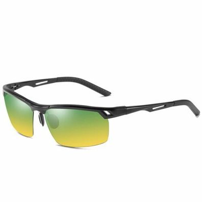 LANON Mode Aluminium Magnesium Polarisiert Sonnenbrille Outdoor UV400-Schutz