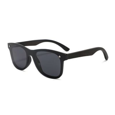 LANON Herren Damens UV400 Retro Holz Mode-Design Polarisiert Sonnenbrillen Fahrt
