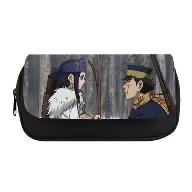 AC Golden Kamuy Asirpa Saichi Mäppchen Große Kapazität Schreibwaren Box für fans