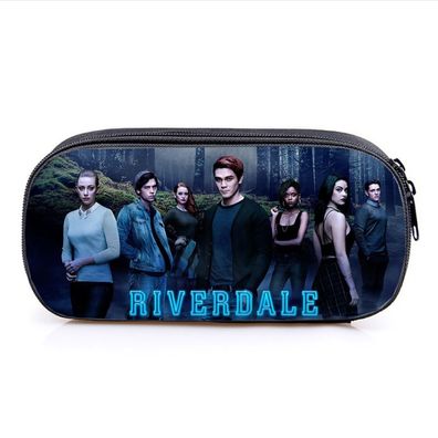 Drama Riverdale 2-FACH Mäppchen Archie Jughead Betty Toni Schreibwaren Box für fans