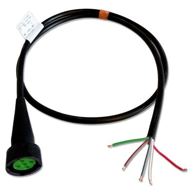 Aspöck Bajonettverbinder 5-polig Grün mit 1m open End Kabel
