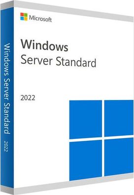 Microsoft Windows Server 2022 64Bit Standard 16 Cores, , NEU (deutsch) (PC) ESD