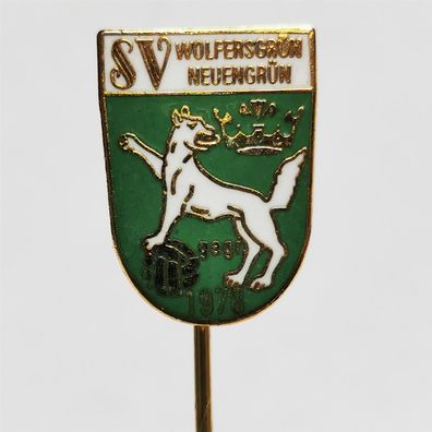 Fussball Anstecknadel SV Wolfersgrün Neuengrün FV Bayern Oberfranken Kr. Coburg