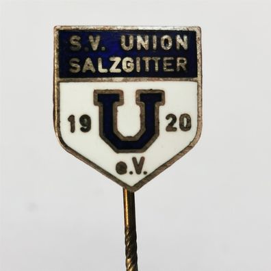 Fussball Anstecknadel SV Union Salzgitter 1920 FV Niedersachsen Kreis Nordharz