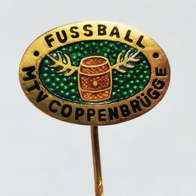 Fussball Anstecknadel MTV Coppenbrügge 1896 FV Niedersachsen Kr. Hameln Pyrmont