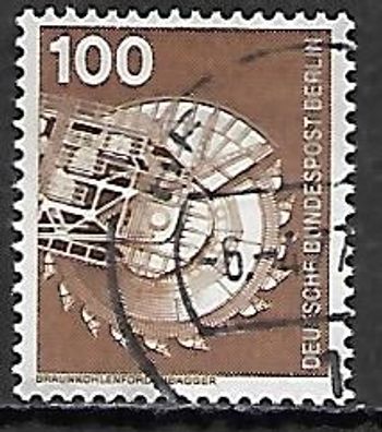 Berlin gestempelt Michel-Nummer 502