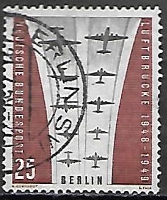 Berlin gestempelt Michel-Nummer 188