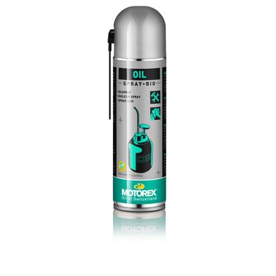 Motorex Oil Spray Bio 500 ml Ölspray Schmieröl Öl Racefoxx