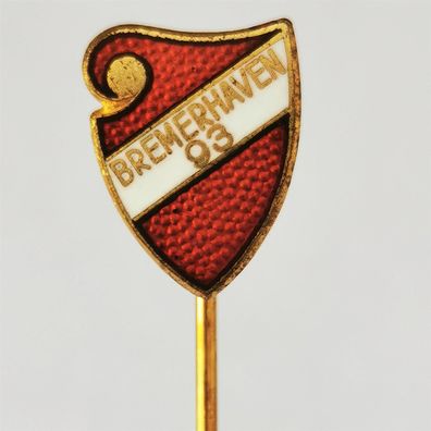Fussball Anstecknadel TuS Bremerhaven 1893 FV Bremen Kreis Bremerhaven