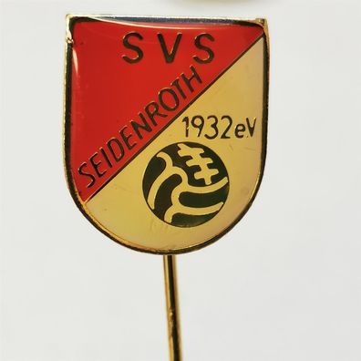 Fussball Anstecknadel SV Seidenroth 1932 FV Hessen Kreis Schlüchtern