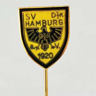 Fussball Anstecknadel SV DJK 1920 Hamburg FV Hamburg Kreis Hamburg