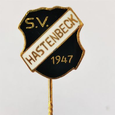 Fussball Anstecknadel SV Hastenbeck 1947 FV Niedersachsen Kreis Hameln Pyrmont