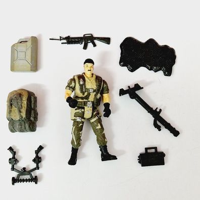 8 teilig Bewegliche Polizei & Spezialeinheit Army Figur mit Ausrüstung Restposten