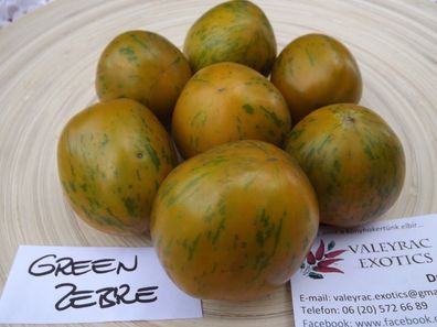 Tomate Green Zebra 5+ Samen - Seeds - Graines - Besonders UND FEIN! P 119