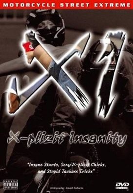 X Plizit Insanity - Motorcycle Street Extreme (DVD] Neuware