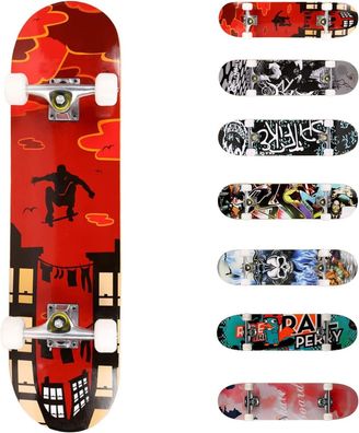 WeSkate Unisex – Kinder Jugend Erwachsene 3108-1-eu Skateboard