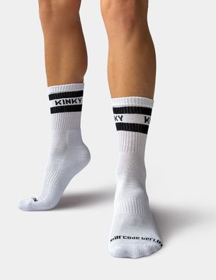 barcode Berlin Half Socks Kinky Socken Herren weiß 92246/204 gay Blitzversand